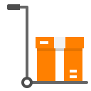 Cart Logistic Packaging Icon