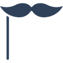 Handlebar Moustache Hipster Moustache Icon