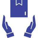 Hands Box Logistics Icon