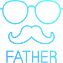 Happy Fathers Day Father Day Sticker Father Icon