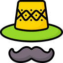 Hat Mustache Icon