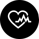 Health, Fitness, Care, Safe, Fresh, Heart Icon