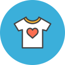 Heart Shirt Icon