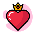 Heart Crown Icon