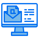 Customer Service Email Computer Icon