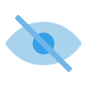 Eye Cross Icon