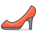 High Heel Footwear Icon