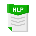 File Hlp Document Icon