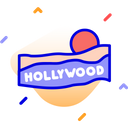 Hollywood Sign Icon