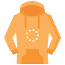 Hoodies Space For Print Jacket Icon