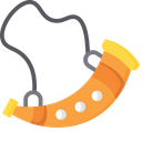 Horn Musical Instrument Emblem Icon