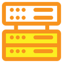 Hosting Server Network Icon