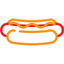 Hotdog Food Fastfood Icon