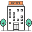 Hotel Trees Icon