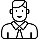 Hr Human Resources Man Icon