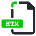 Htm File Internet Icon