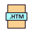 Htm File Htm File Format Icon