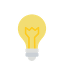 Idea Bulb Solution Icon