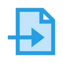 Import File Document Icon