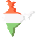 Indian Map Icon