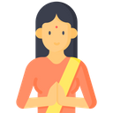 Indian Woman Icon