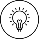 Innovation Lamp Light Icon
