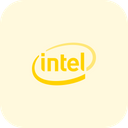 Intel Technology Logo Social Media Logo Icon