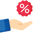 Interest Interest Rate Discout Icon