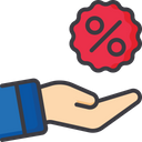 Interest Interest Rate Discout Icon