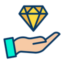 Diamond Diamond Investment Invest Icon