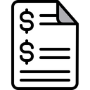 Investment Report Investment Document Icon