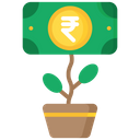 Investments Money Plant Money Growth Icon