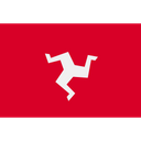 Isle Of Man World Flag Map Icon