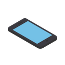 Isometric Smartphone Front Icon