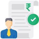 Itr For Professionals Tax Document Tax Payment Icon