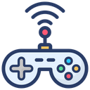 Online Joystick Wireless Game Controller Game Navigation Icon