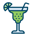 Juice Cocktail Glass Icon