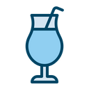 Juice Cocktail Glass Icon