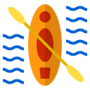 Kayak Vacation Travel Icon
