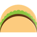 Kebab Taco Meat Icon