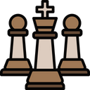King With Pawn Pawn Backup Icon