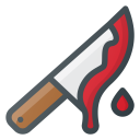 Knife Blood Blody Icon