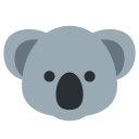 Koala Bear Lazy Icon