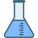 Laboratory Flask Research Icon