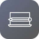 Laptop, Computer, Seo, Web, Pencil, Edit, Tools Icon