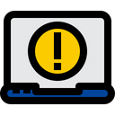 Laptop Error Laptop Warning Alert Icon