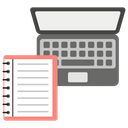 Laptop Learning Icon