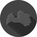 Latvia, Latvian, Country, Location, Map, Nation Icon