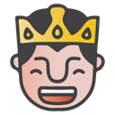 Laughing King Icon