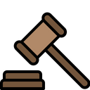 Law Mallet Gavel Icon
